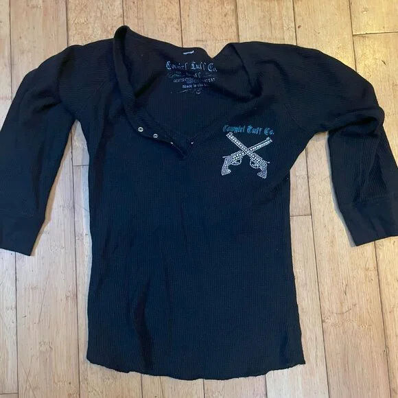 Cowgirl Tuff Co. henley - Picture 4 of 4